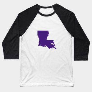 Louisiana Purple Baseball T-Shirt